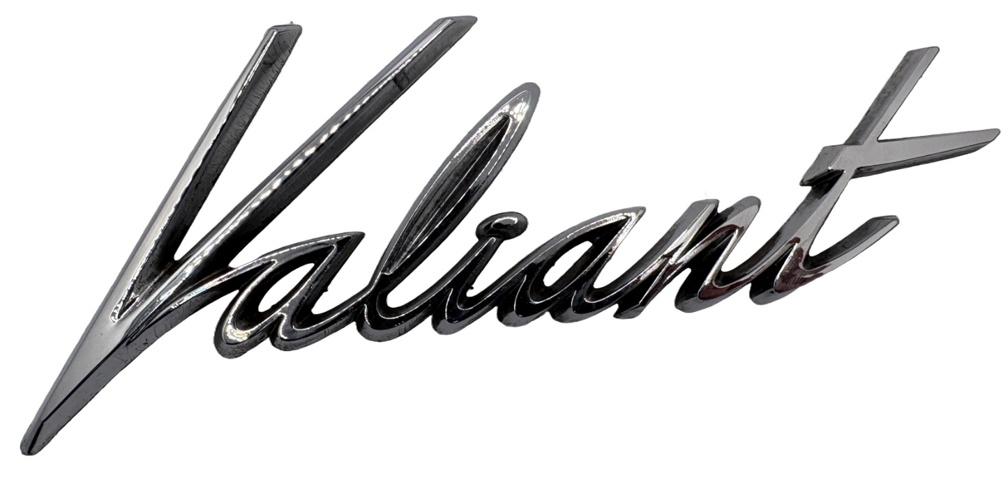 New Old Stock Valiant Fender Nameplate for 1960-64 Plymouth Models #2081993