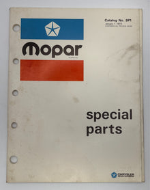 Original 1973 Mopar Special Parts Catalog #SP1