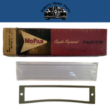 New Old Stock Back Up Lamp Lens & Gasket 1962 Dodge Polara 500 Models #2299328