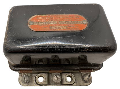 New Old Stock Auto-Lite Voltage Regulator 1937-39 Mopar 6V 28A VRP-4001-C