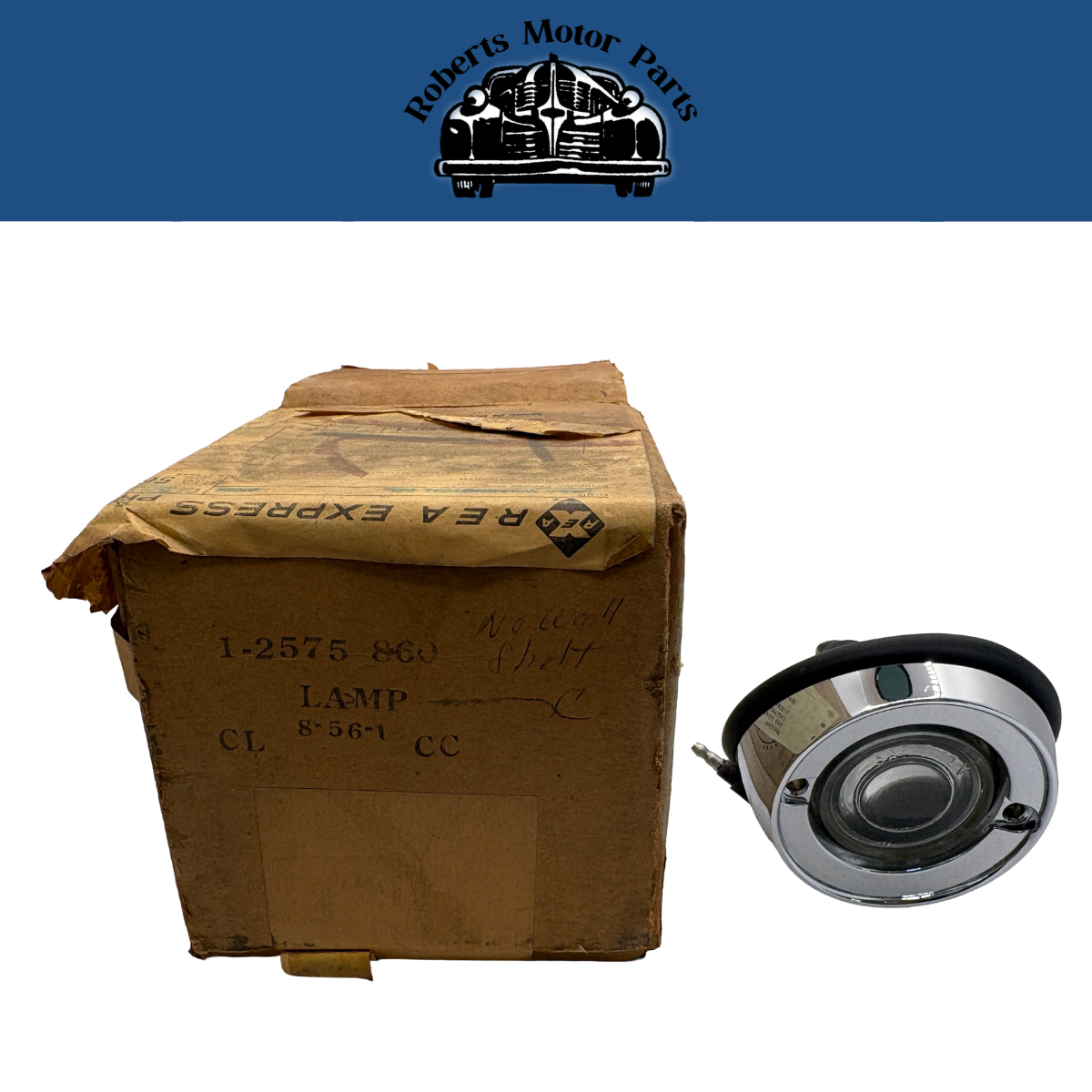 New Old Stock Right Back Up Light Assembly 1962 Plymouth Valiant Models #2575860