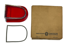 New Old Stock Right Outer Tail Lens w/ Bezel for 1966 Dodge Dart Mopar #2585101