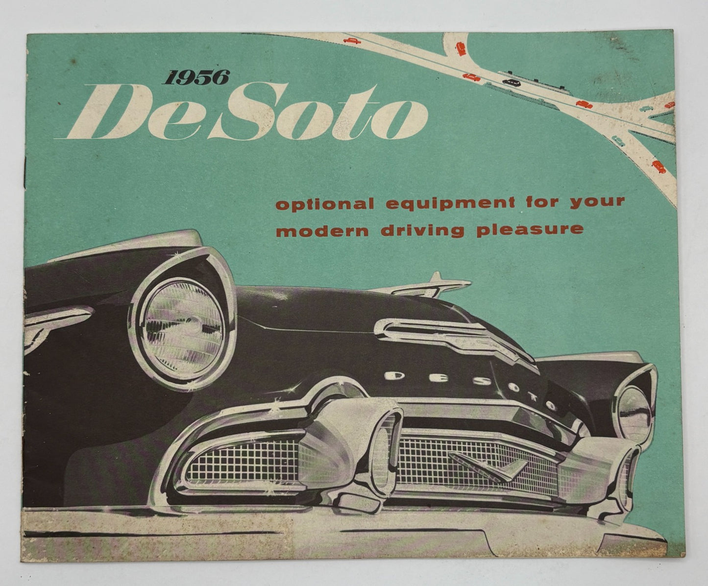 Original 1956 DeSoto Optional Equipment Sales Brochure #DS-6784