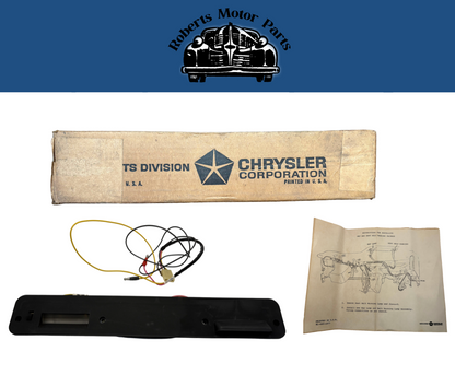 New Old Stock Map & Seat Belt Warning Lamp For 1972-1974 B-Body Models #3488694