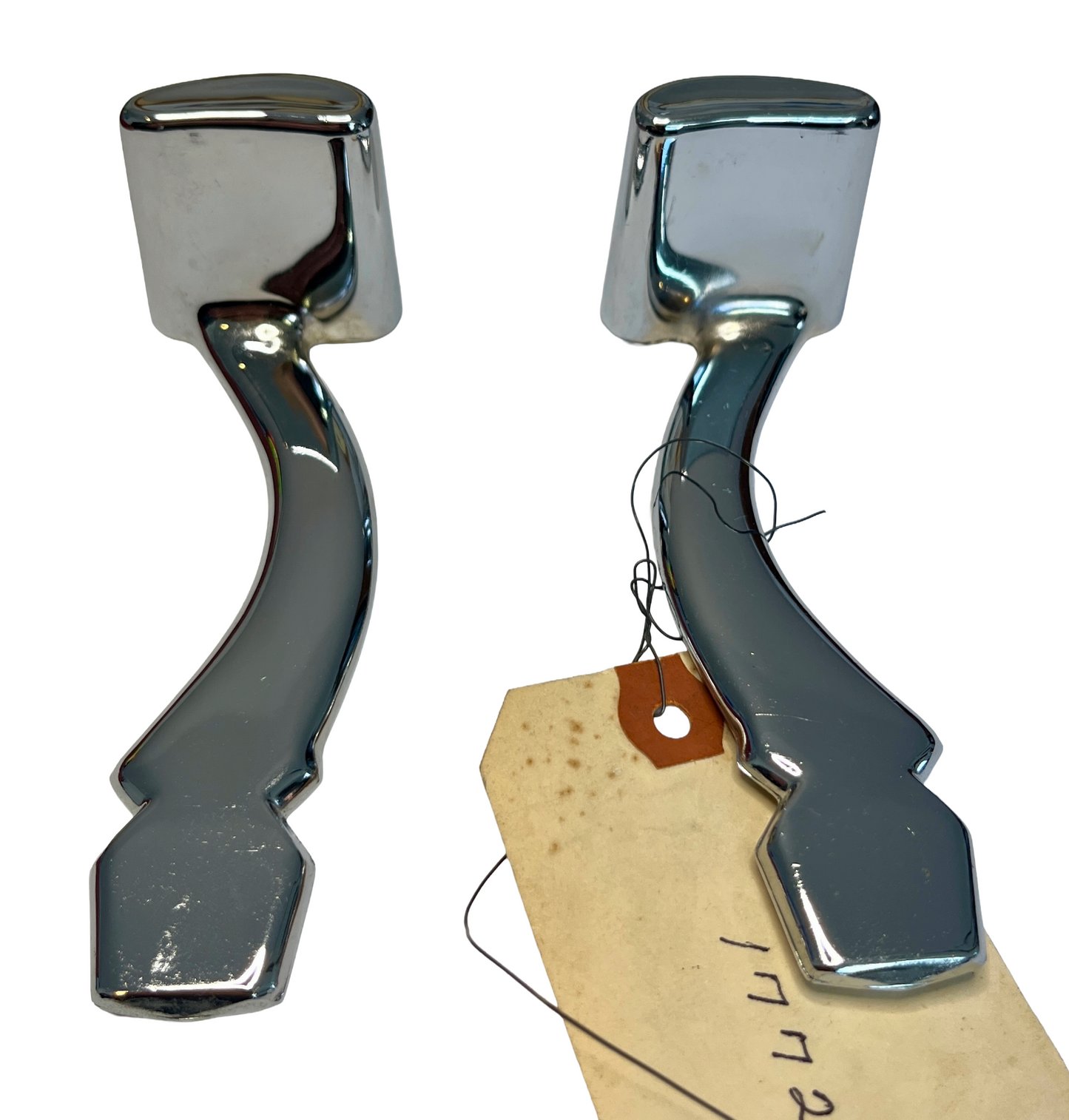 New Old Stock Lock Handles for 1957-59 Chryslers & Desotos #1772208 & #1772209