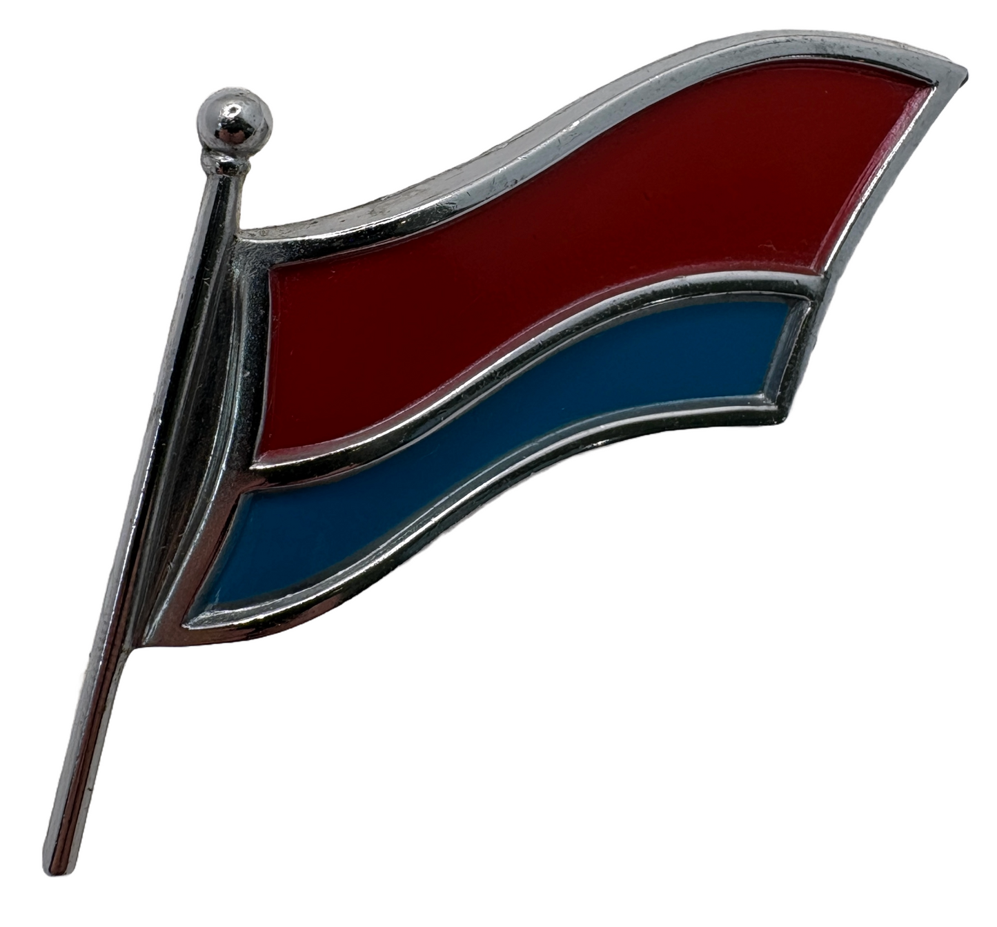 New Old Stock LH Quarter Panel Belt Molding Flag Ornament 1954 Plymouth #1542459