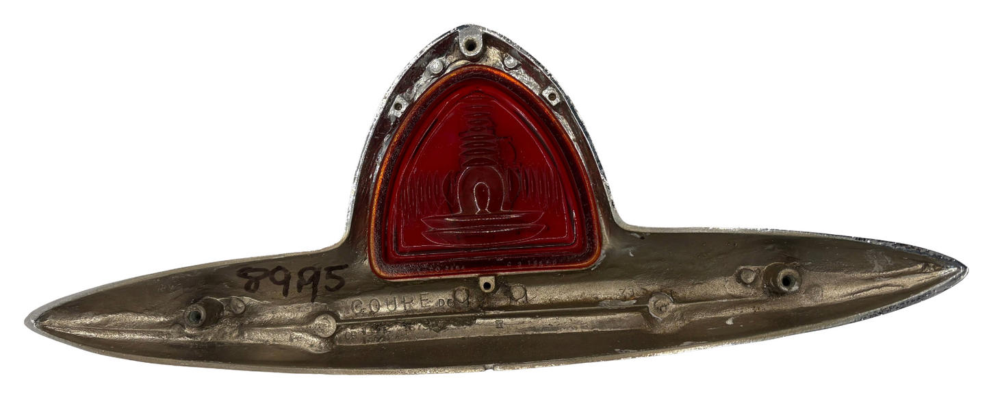 New Old Stock Stop Light Housing & Lens For 1946-49 Plymouth #1148895 & 1148877