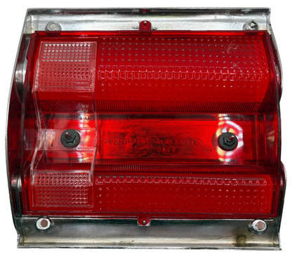 New Old Stock Right Tail Gate Lens & Bezel For 1968 Plymouth Fury Wagon #2809172