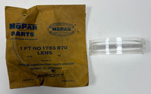 New Old Stock License Lens for 1958-72 Step Side Models Mopar #1793870
