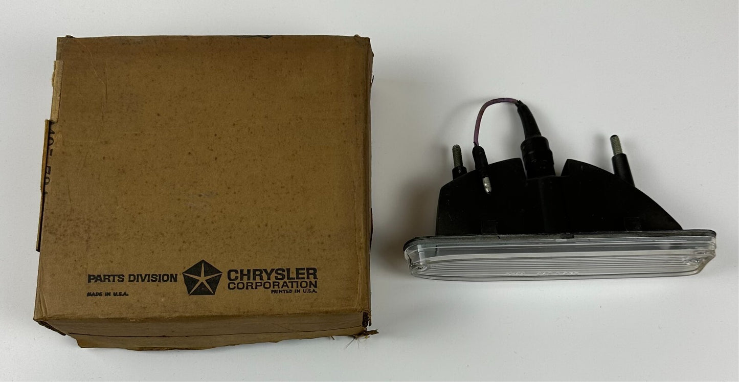 New Old Stock Right Back Up Lamp For 1967 Dodge Models Mopar #2606502