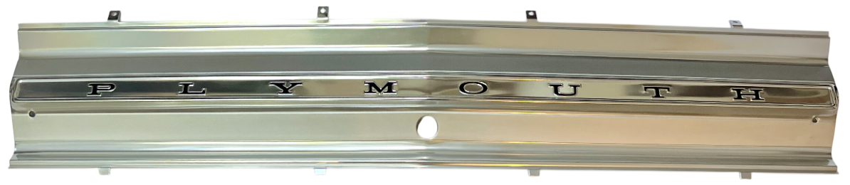 New Old Stock Deck Lid Finish Panel for 1965 Plymouth Fury III Models #2573828