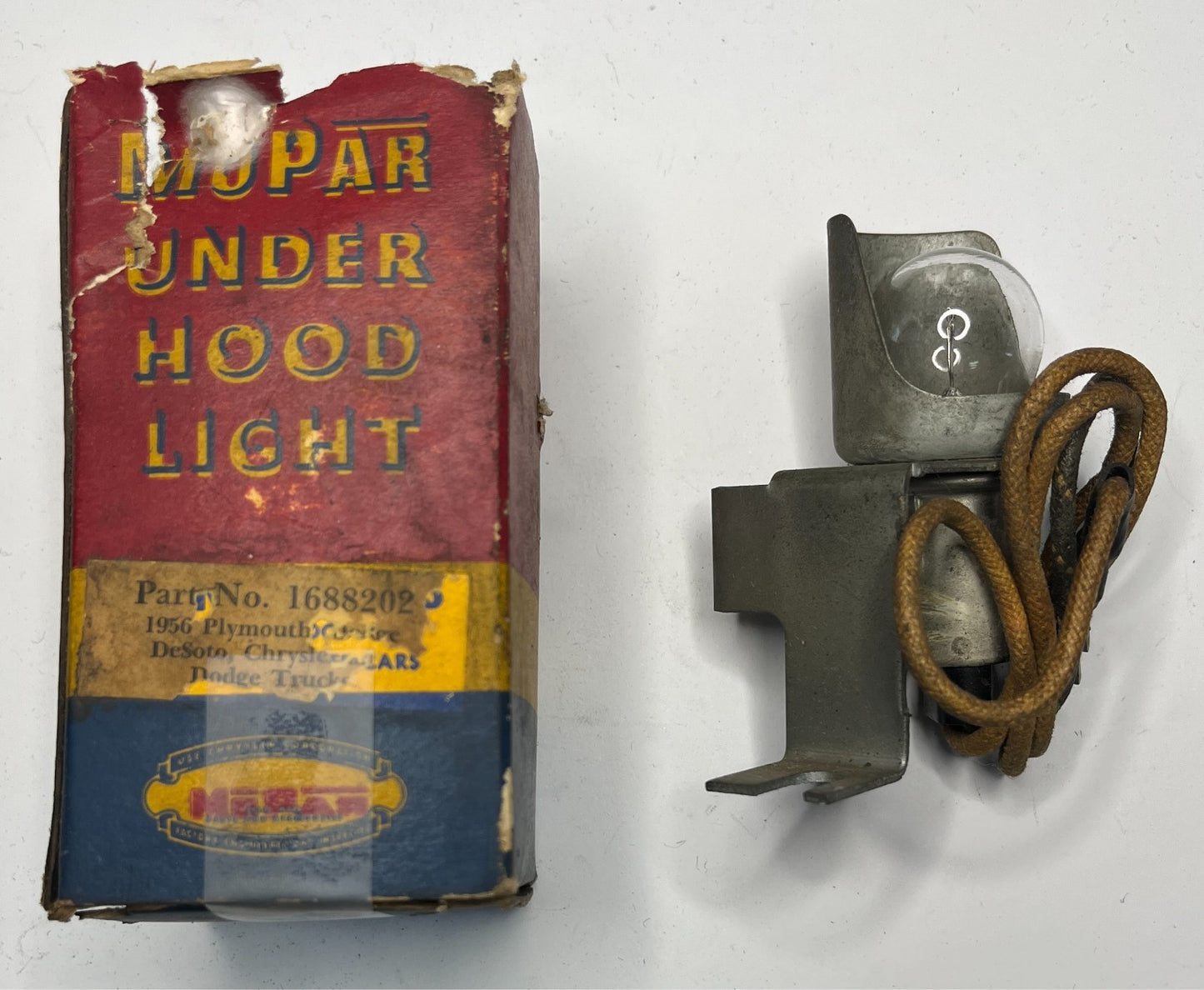 New Old Stock Under Hood Light for 1956 Truck models Mopar #1688202