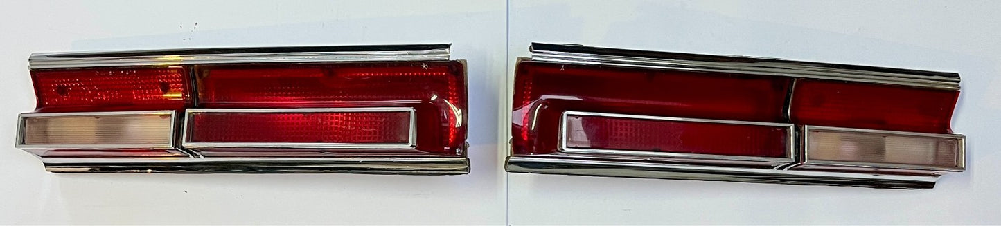 Used Old Stock Taillights for 1967 Plymouth Models Mopar #2606716 & #2606717
