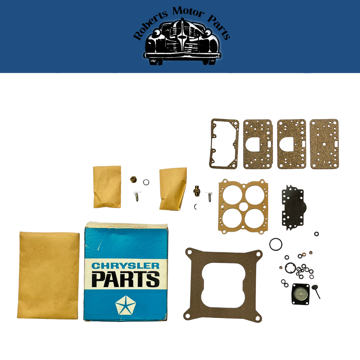 New Old Stock Carburetor Kit for 1968-69 C-Body 440 Holley 4 Barrels #2809379