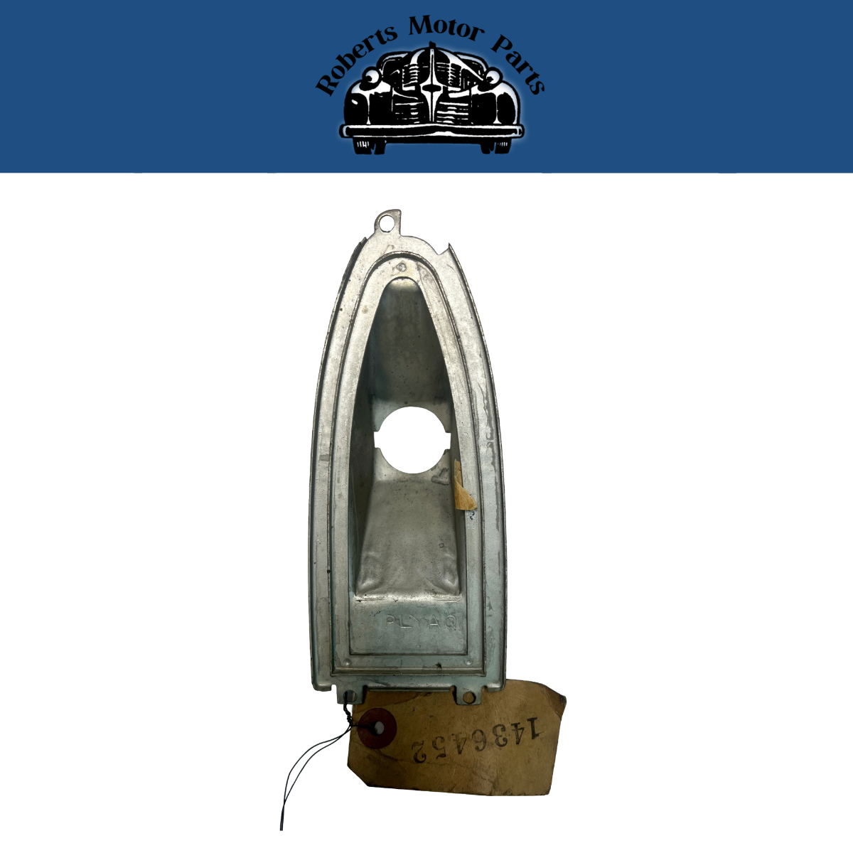 New Old Stock Mopar Tail & Stop Lamp Housing With Bracket 1953 Plymouth #1436452