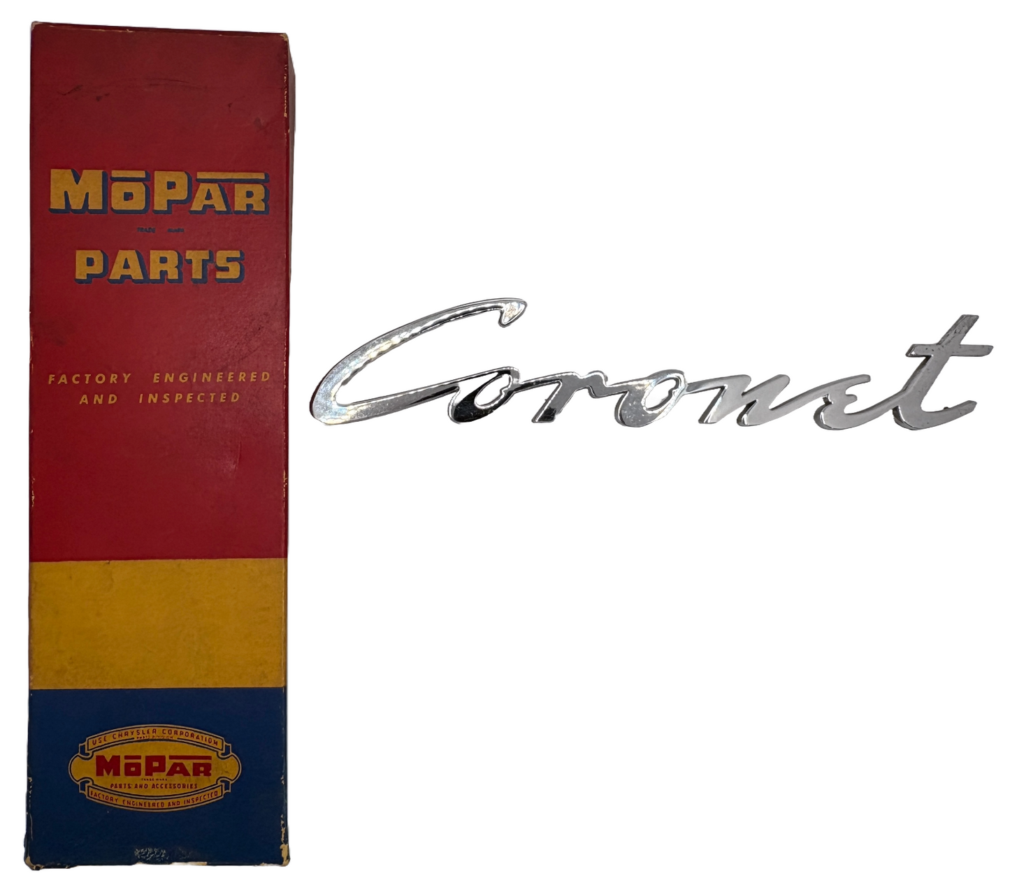 New Old Stock Quarter Panel Nameplate for 1958 Dodge Coronet Models #1884224