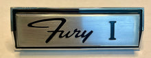 New Old Stock Center Grille Nameplate Emblem for 1966 Fury I Models #2579600