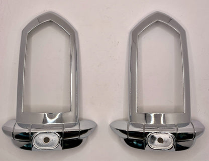 New Old Stock Taillight Bezels for 1950 Dodge Models #1343180 & #1343181