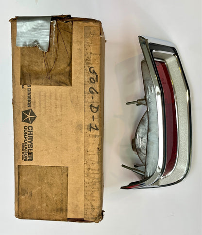New Old Stock Left Taillamp for 1970 Plymouth Valiant Models Mopar #3403377