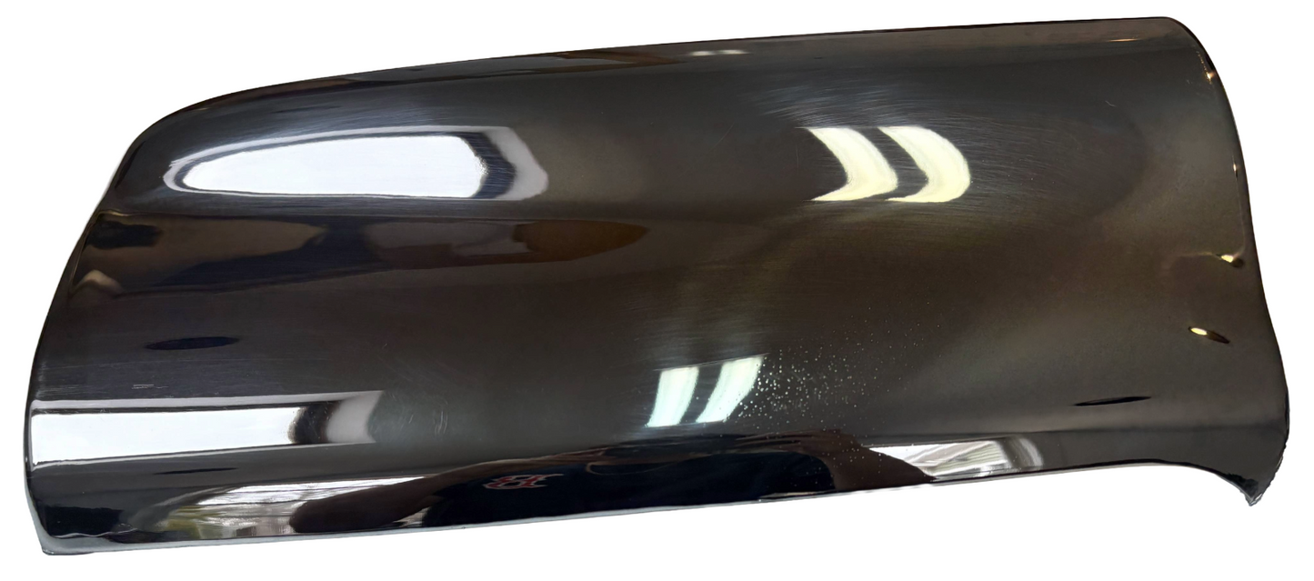 New Old Stock Left Rear Bumper Extension Molding For 1957-1958 Imperial #1676521