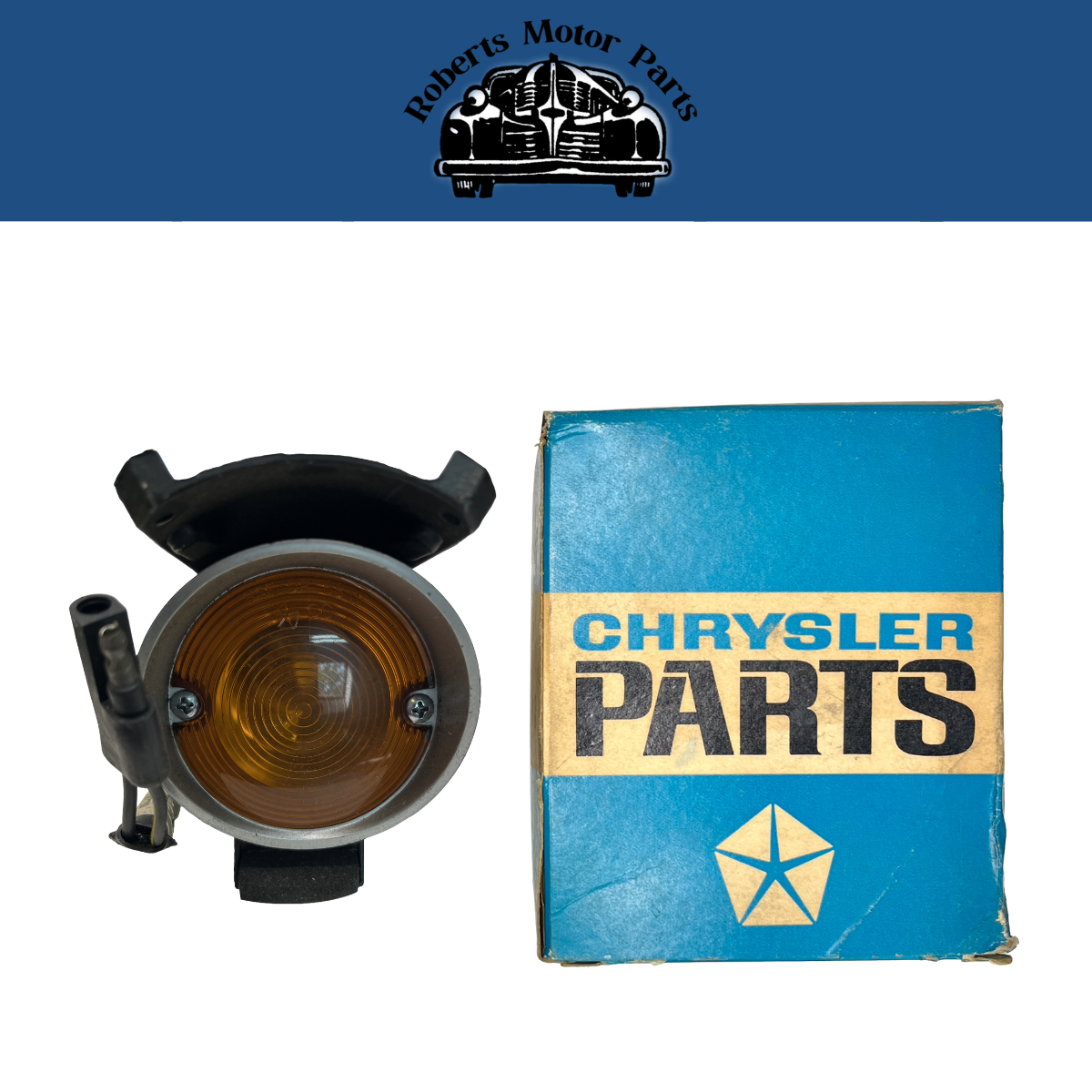 New Old Stock Turn Signal Light Assembly For 1968-1969 Dodge Coronet #2853090