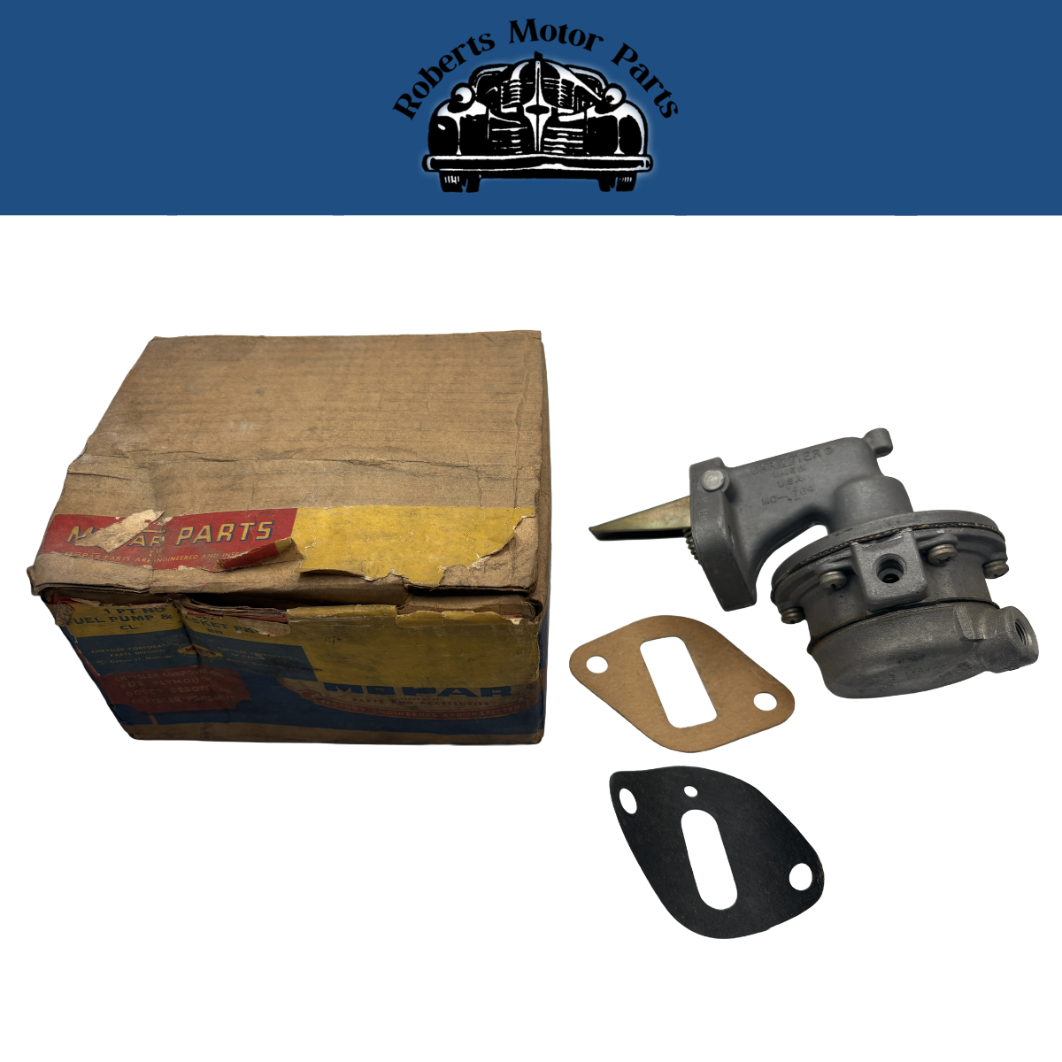 New Old Stock Fuel Pump Package 1957-1959 Dodge Plymouth Flat 6 Engine #1818827