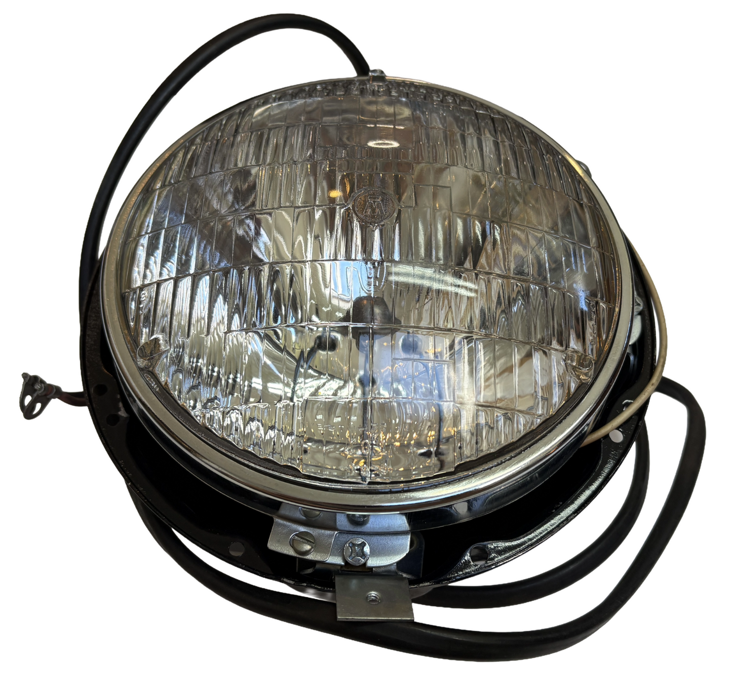 New Old Reproduction Stock Headlamp For 1955-1957 Mopar 2-Headlamp Models #25912