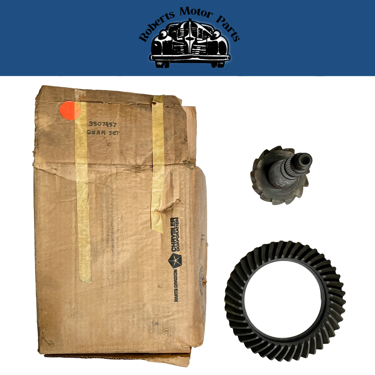 New Old Stock Drive Gear & Pinion Set for Many 1970-1972 Models Mopar #3507457