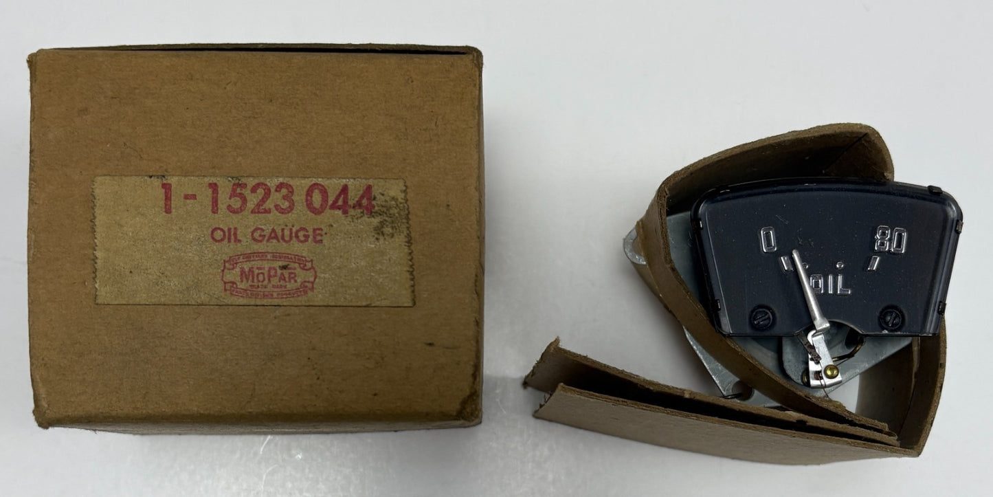New Old Stock Oil Gauge for 1952-53 Chrysler Models Mopar #1523044