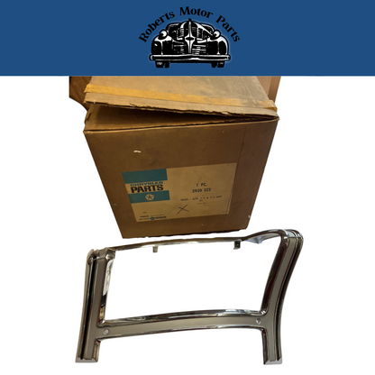 New Old Stock Right Quarter Tail Lamp Bezel 1969 Chrysler Wagon Models #2930322