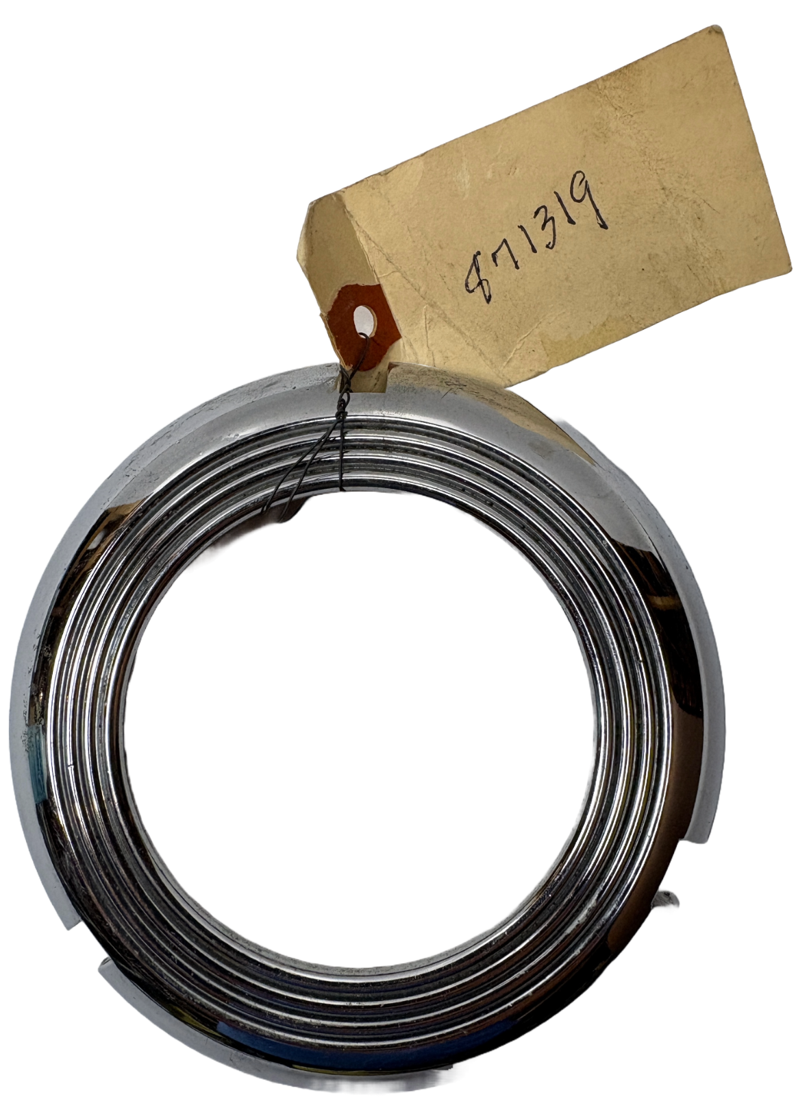 New Old Stock Horn Button Ornament Retainer for 1946-48 Plymouth Models #871319