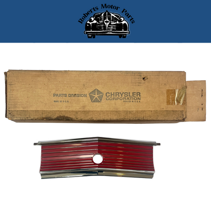 New Old Stock Rear Center Finish Panel for 1967 Plymouth Models #2784774