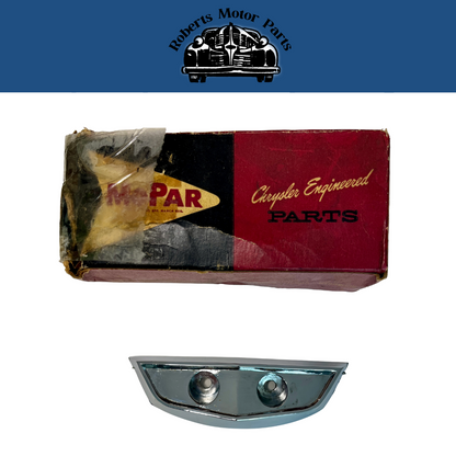 New Old Stock Front Medallion Base Package For 1960 Imperial 8 Cyl #2196728