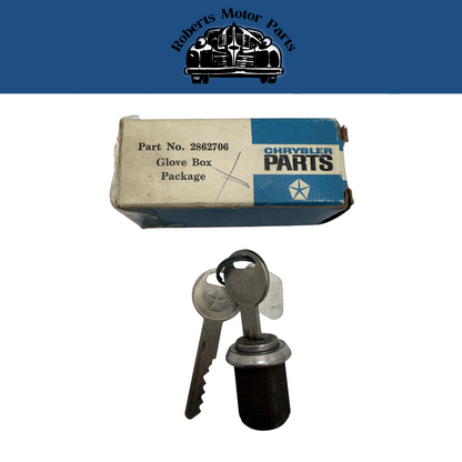 New Old Stock Glove Box Lock For 1967 A Body Dart Valiant Barracuda #2862706
