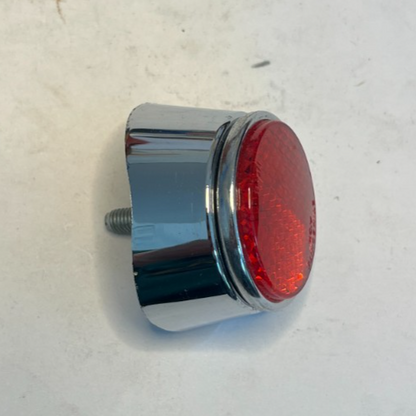 New Old Stock Left Tail & Stop Lamp Reflector for 1957-58 Imperials #1753427