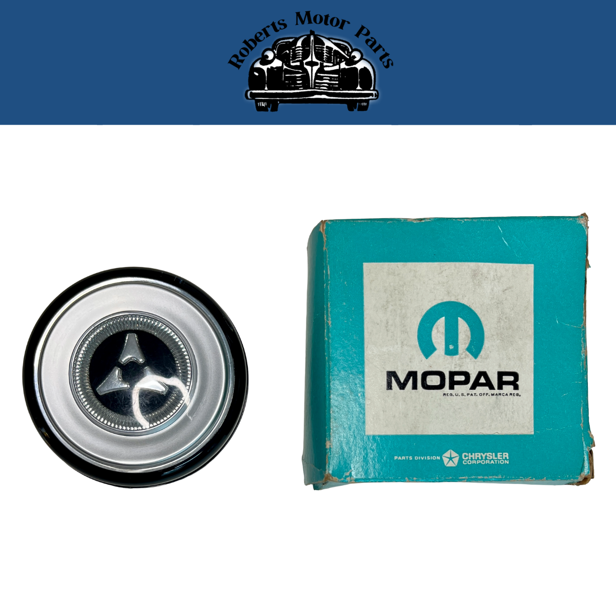 New Old Stock Horn Button for 1958-1968 Dodge Trucks Mopar #2508739