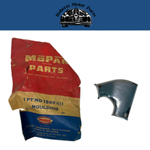 New Old Stock Outside Finish Moulding Joint Cover For 1955 Dodge 8 Cyl #1599611
