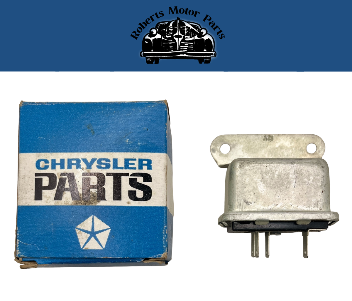 New Old Stock Rotating Headlamp Relay For 1966-67 Dodge Charger Models #2661949