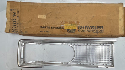 New Old Stock Grille Assy. for 1966 Dodge Coronets #2785306 & #2785307