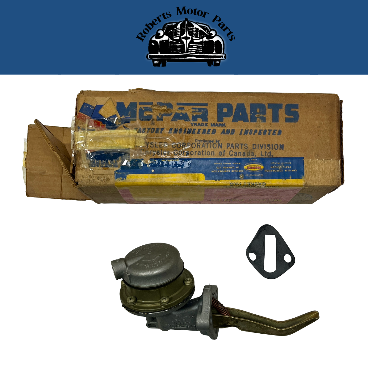 New Old Stock Fuel Pump For 1957-1963 DeSoto Dodge Plymouth 318 w/o A/C #1752462