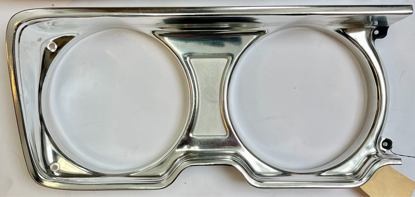 New Old Stock Headlight Bezels for 1969 Plymouth Models #2898156 & #2898157