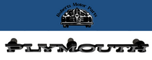 New Old Stock Plymouth Hood Nameplate Emblem 1968-74 A B C Body Models #2785791