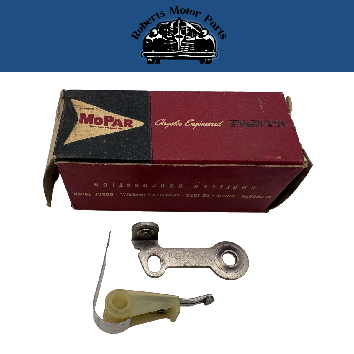 New Old Stock Mopar Contact Point Set For 1970-71 HEMI 440 Models #1663129