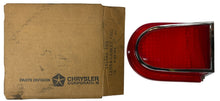 New Old Stock Left Outer Taillight Lamp Lens for 1966 Dodge Dart #2585102