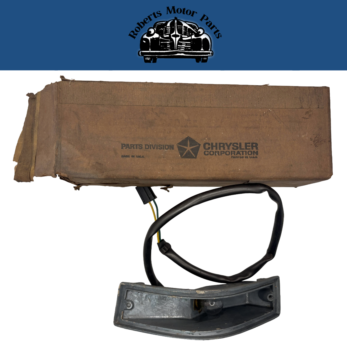 New Old Stock Left Park Lamp Assembly For 1960 Dodge Models Mopar #1863385
