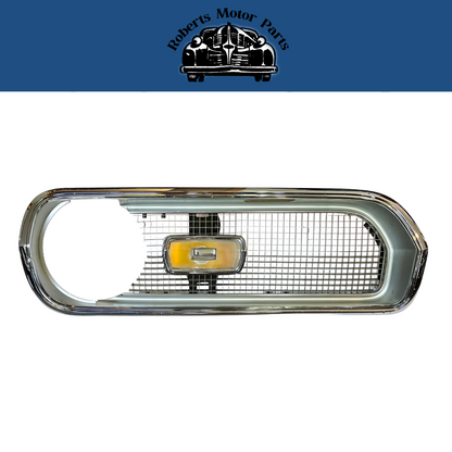 Used Old Stock Left Grille Assy & Light for 1969 Barracuda Models
