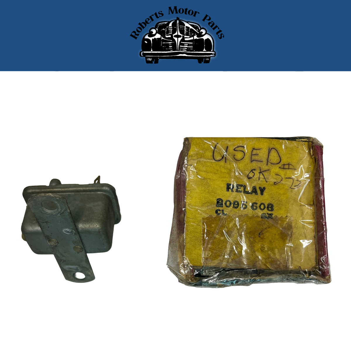 Used Old Stock Starter Relay For 1961-1969 Car & Truck With Auto Trans #2095608