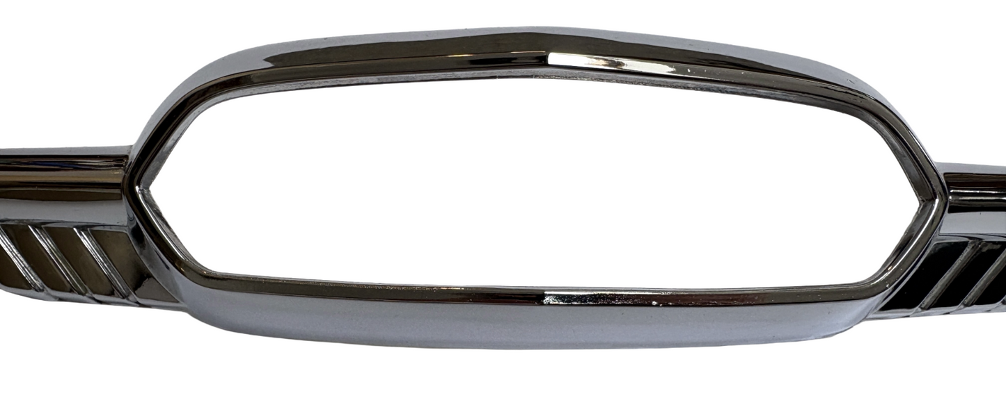 New Old Stock Hood Front Medallion Base Bezel For 1954 Plymouth Models #1541173
