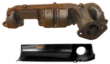 New Old Stock Left Exhaust Manifold for 1973-75 Full Size Models Mopar #3744821