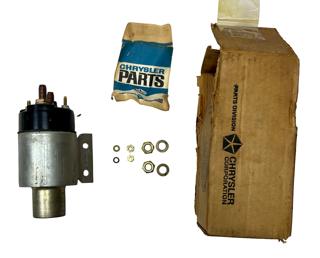 New Old Stock Starter Solenoid Switch for 1963-68 Dodge Trucks Models #2525288
